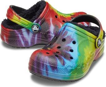 Crocs Baya Lined Tiedye Graphic Clog