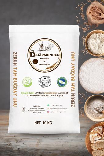 Taş Değirmenden Gurme & Organik Organik Atalık Zerun Tam Buğday Unu - 10 Kilo