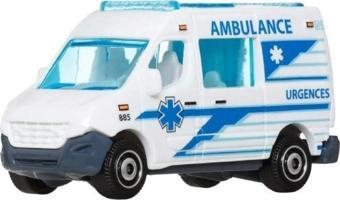Matchbox Avrupa Araçları Serisi 19/24 Renault Master Ambulance