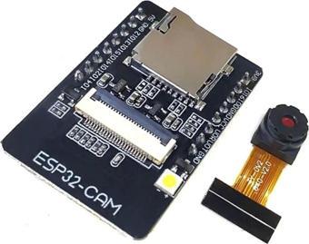 ESP32-CAM WiFi Bluetooth Geliştirme Kartı + OV2640 Kamera Modül