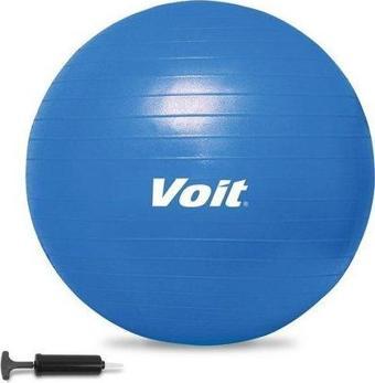 Voit Gymball 65 Cm Mavi Pompalı Pilates Topu