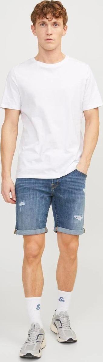 Jack&Jones Jjırick Jjfox Erkek Jean Şort