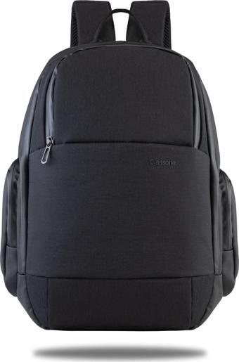 CLASSONE PARMA NOTEBOOK SIRT ÇANTASI SİYAH - BP-IT800