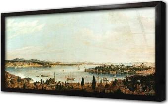 Tablosan Istanbul Panorama Çerçeveli Cam Tablo