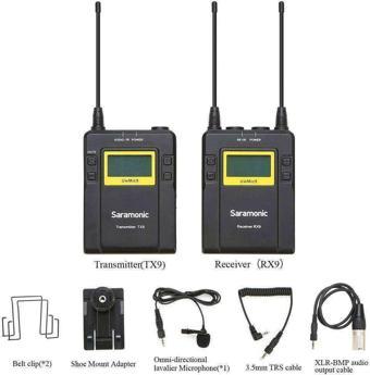 SARAMONIC UWMIC9 RX9+TX9 UHF WIRELESS MIKROFON