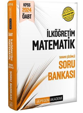 2024 KPSS ÖABT İlköğretim Matematik Soru Bankası - Pegem Akademi Yayıncılık