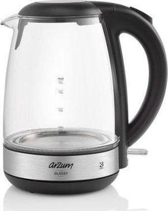 Arzum AR3071 Glassy 2200 W 1.7 lt Cam Kettle