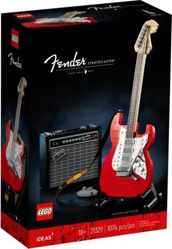 LEGO 21329 Ideas Fender Stratocaster +18 Yaş (1074 Parça)