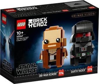 LEGO BrickHeadz 40547 Star Wars Obi-Wan Kenobi ve Darth Vader +10 Yaş (260 Parça)