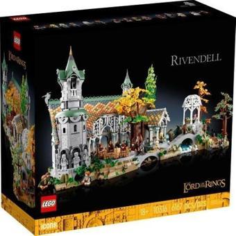 LEGO 10316 Icons Yüzüklerin Efendisi: Rıvendell +18 Yaş (6167 Parça)
