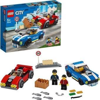LEGO City 60242 Polis Otobanda Tutuklama +5 Yaş (185 Parça)