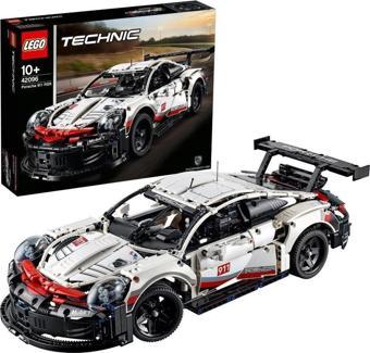 LEGO Technic 42096 Porsche 911 RSR Yapım Kiti (1580 Parça) - Çocuk ve Yetişkin için Koleksiyonluk Oyuncak Araba