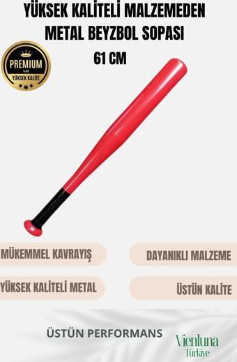 Özel Üretim Üstün Tutuş Sağlayan Kırılmaz Ultra Dayanıklı Metal Süper Baseball Beyzbol Sopası 61 Cm