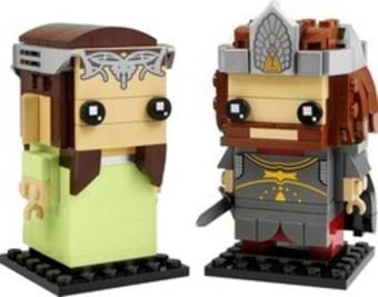 LEGO Classic 40632 Brickheadz Aragorn Ile Arwen +10 Yaş (261 Parça)