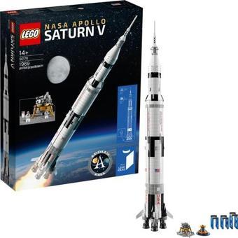 LEGO Nasa 92176 Apollo Saturn V İnşa Seti +14 Yaş (1969 Parça)