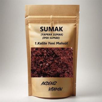 Akdeniz Vitamin Sumak 100 gr İPek Sumak Yaprak Sumak 1. Sınıf Yeni Mahsül