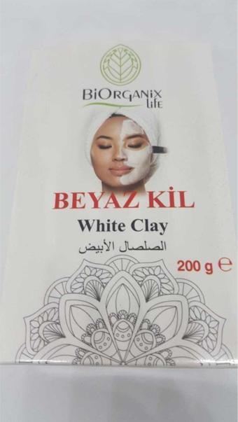 Biorganix Life Beyaz Kil Maskesi 200 gr