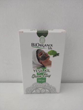 Biorganix Life Yeşil Kil Maskesi