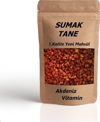 Akdeniz Vitamin Sumak Tane 250 gr 1. Sınıf Yeni Mahsül