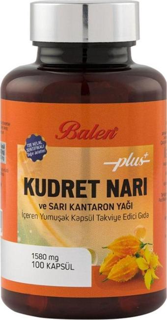 Balen Kudret Narı Ve Sarı Kantaron Yağı Içeren Yumuşak Kapsül 1580 Mg x 100 Adet