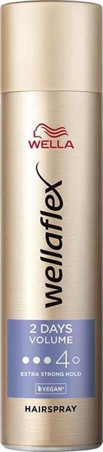 Wella Wellaflex 2 Days Volume Extra Strong Hold Saç Spreyi 400Ml