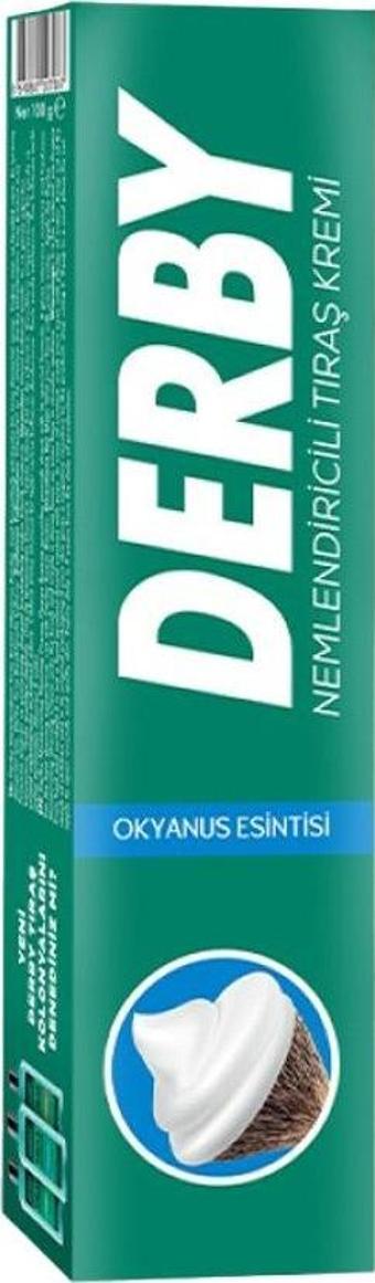 Derby Nemlendiricili Tıraş Kremi 100g Okyanus Esintisi