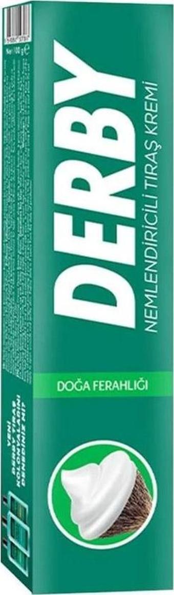 Derby Nemlendiricili Tıraş Kremi 100g Doğa Ferahlığı