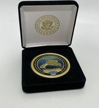 The White House Coin #9 Snake Island Hatıra Parası