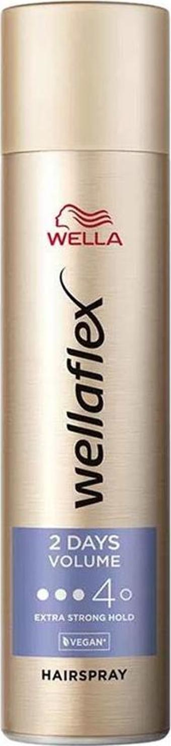 Wella Wellaflex 2 Days Volume Extra Strong Hold Saç Spreyi 250 ml