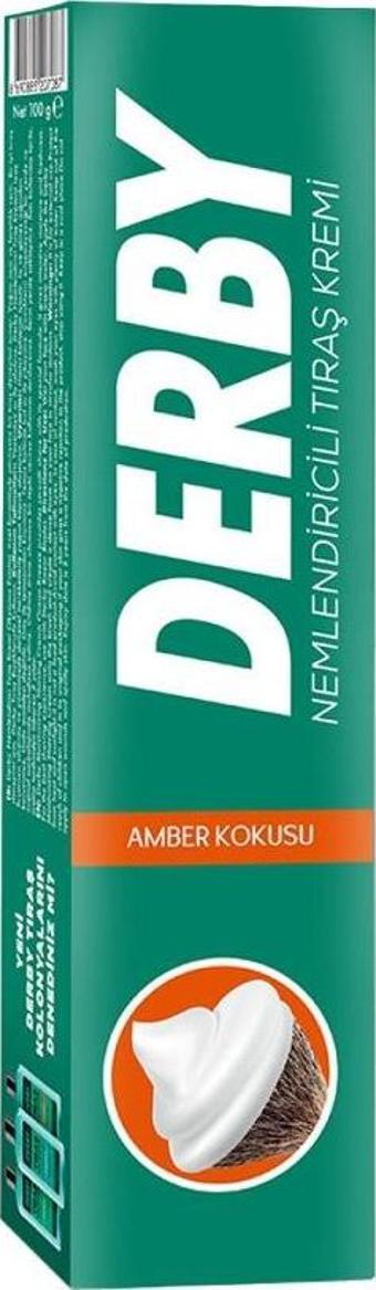 Derby Nemlendiricili Tıraş Kremi 100g Amber Kokusu