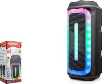 Kimiso Qs3627 Bluetooth Speaker Rgb (Bt, Usb, Fm, Mic Girişi, Tws, Düğmeli,)