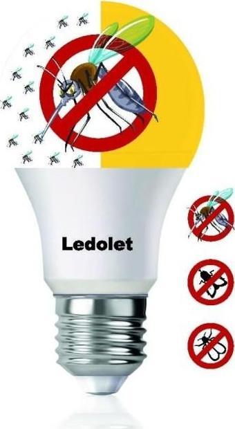 Ledolet 9W Sivrisinek Kovar E27 Led Ampul