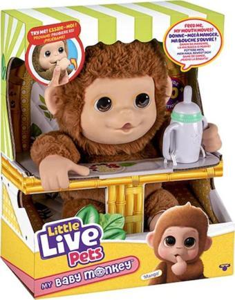 Little Live Pets Oyuncak Yavru Maymun 26613 Gio-Lp500000