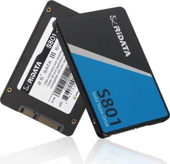 Ridata 1Tb Sata İii (6Gb-S) S801 Read Up 520Mb-S Ssd Harddisk