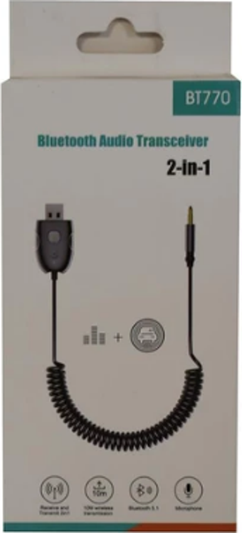 Bluetooth Audio Transceiver Bt770 2-İn-1