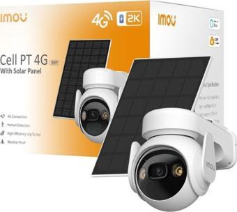 İmou Kit-İpc-K9Ep-3T0Teeu-Fsp12-Typec 3 Mp Dış Ortam Bataryalı 4G Kamera Ve Solar Panel Kiti