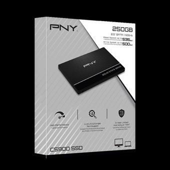 Pny 250Gb Cs900 535-500Mb-S 2,5" Sata3 Ssd (Ssd7Cs900-250-Rb) Ssd Harddisk