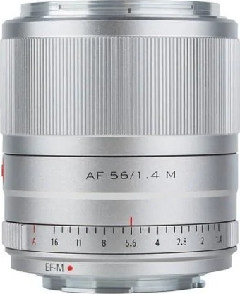 Viltrox AF 56mm F1.4 M Gümüş Lens - Canon EF-M-Mount