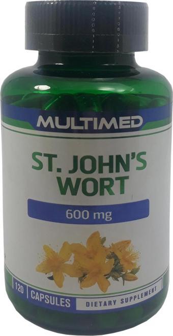 Multimed St. John'S Wort 120 Kapsül 600 Mg Sarı Kantoron Kapsül