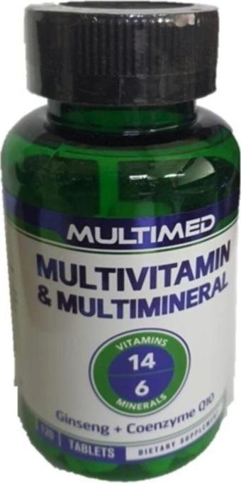 Multivitamin & Multimineral 14 Vitamin, 6 Mineral 120 Tablet