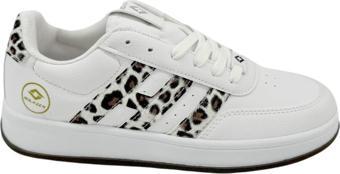 Kadın Bej Ortopedik Taban Cilt Sneaker 037