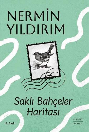 Saklı Bahçeler Haritası - Nermin Yıldırım - Everest Yayınları