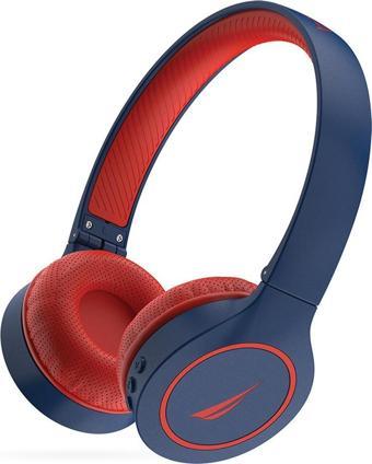 Nautica H120 Stereo Kablosuz Bluetooth Mikrofonlu Kulaküstü Kulaklık Navy Kırmızı