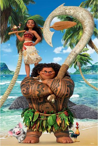 Prime 3D Disney Moana İkili Puzzle 200 Parça 10253