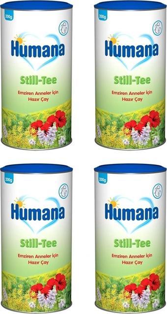 Humana Still-Tee 200 gr Emziren Anne İçeceği x 4 Adet