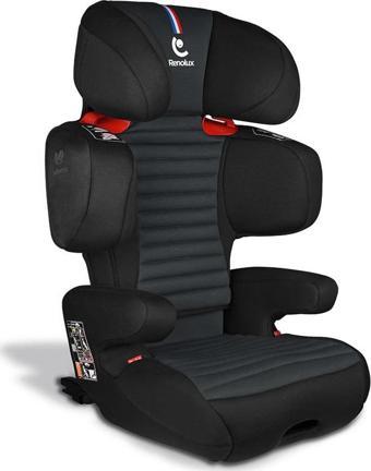 Renolux Renofix Softness Isofix 15-36 Kg Oto Koltuğu Siyah 4-11 Yaş Siyah