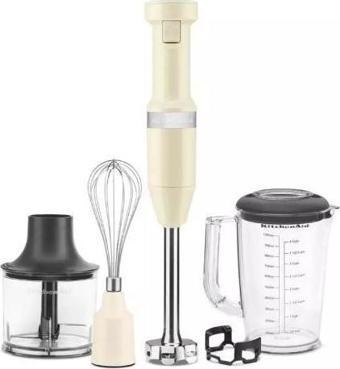 KitchenAid 5KHBV83EAC El Blender Seti - Almond Cream