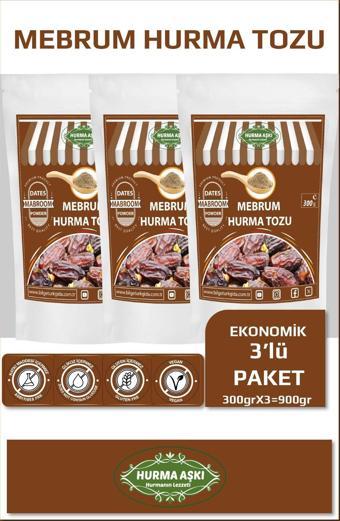 Hurma Aşkı Hurma,Tozu Mebrum,300Grx3=900Gr