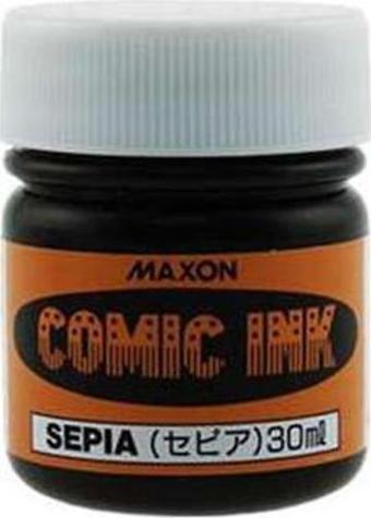 Holbein Maxon Comic Ink Sepia Mürekkep 30ml