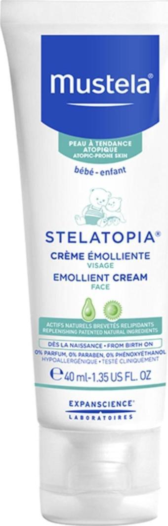 Mustela Stelatopia Emollient Yüz Kremi 40 ml